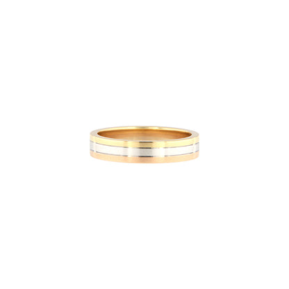 18ct gold Three gold ring