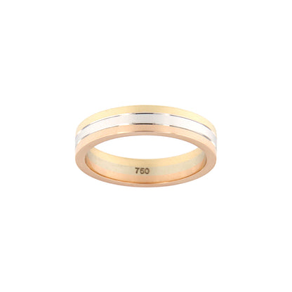 18ct gold Three gold ring