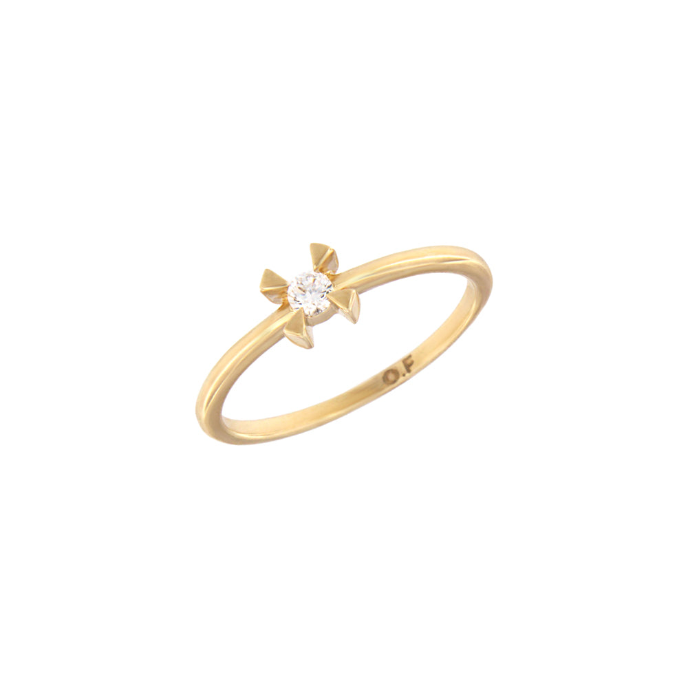 18ct gold Solitaire ring