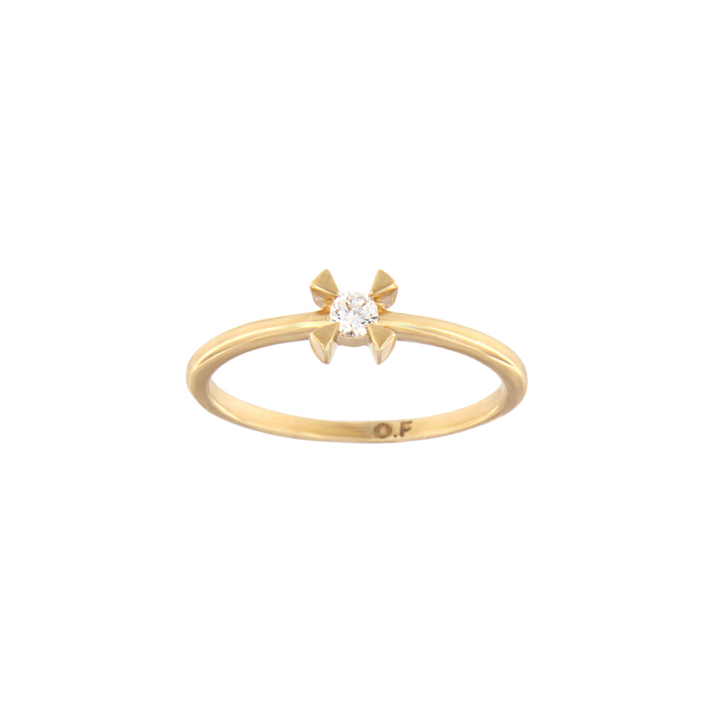 18ct gold Solitaire ring