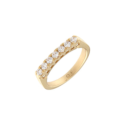 18ct gold Memory box ring