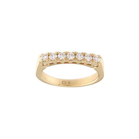 18ct gold Memory box ring