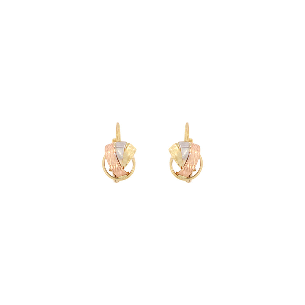 18ct gold Earrings 3col