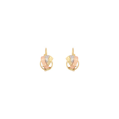18ct gold Earrings 3col
