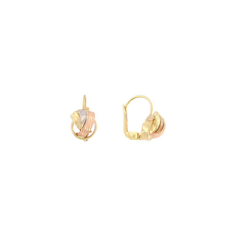 18ct gold Earrings 3col