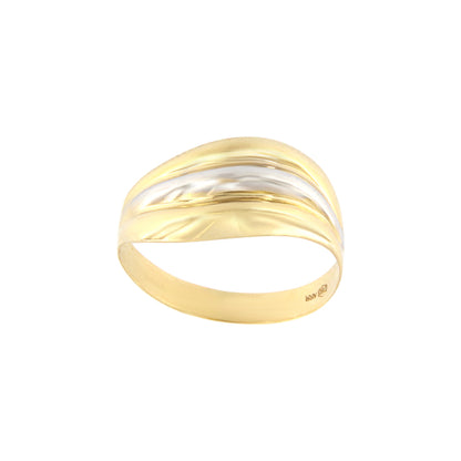 18ct gold Bicolor ring