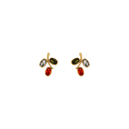 18ct gold Multicolor earrings