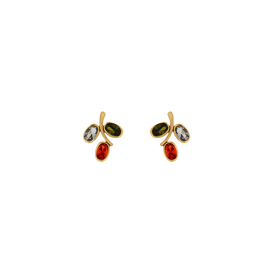 18ct gold Multicolor earrings