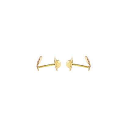 18ct gold Cherry earrings