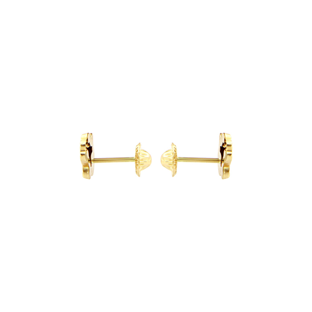 18ct gold Hand of Fatima earrings