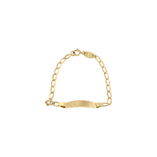 18ct gold Baby bearded slave bracelet