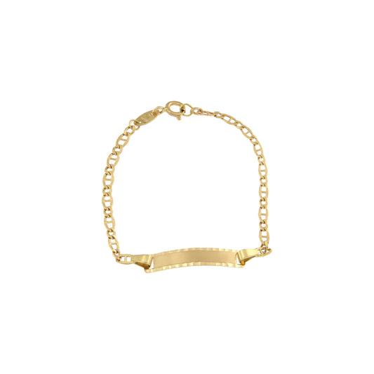 18ct gold Baby Slave bracelet 2nd traversing position