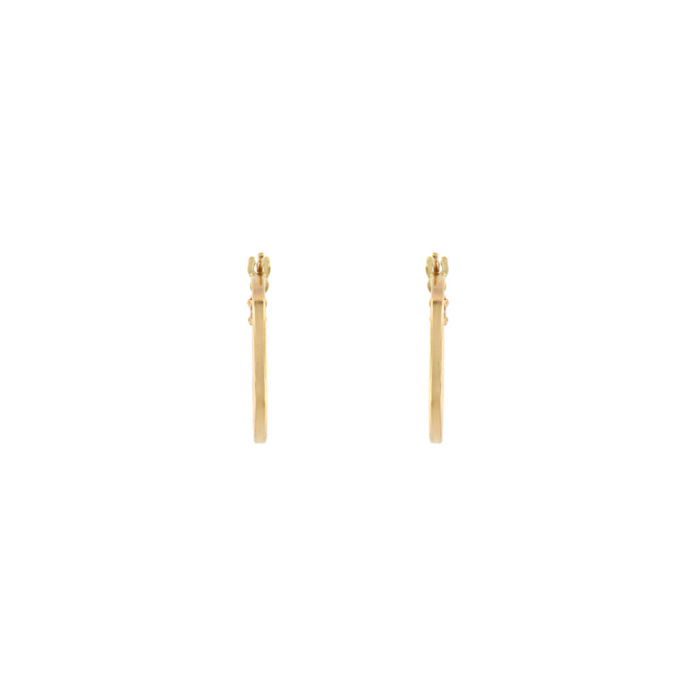 18ct gold Hoop earrings