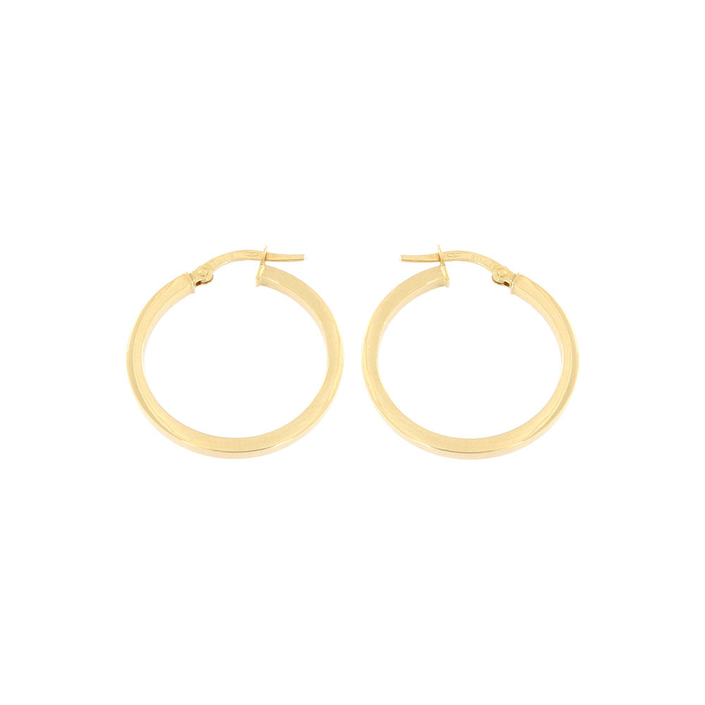 18ct gold Hoop earrings