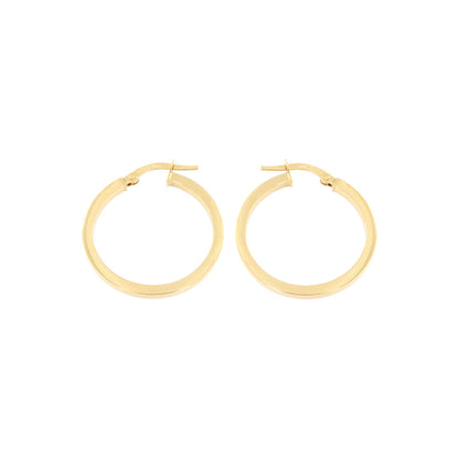 18ct gold Hoop earrings