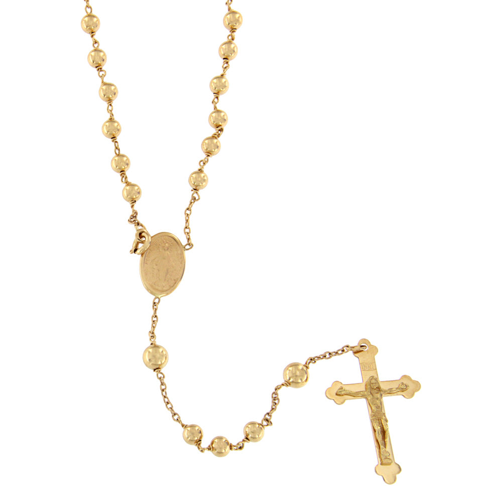 18ct gold Rosary necklace