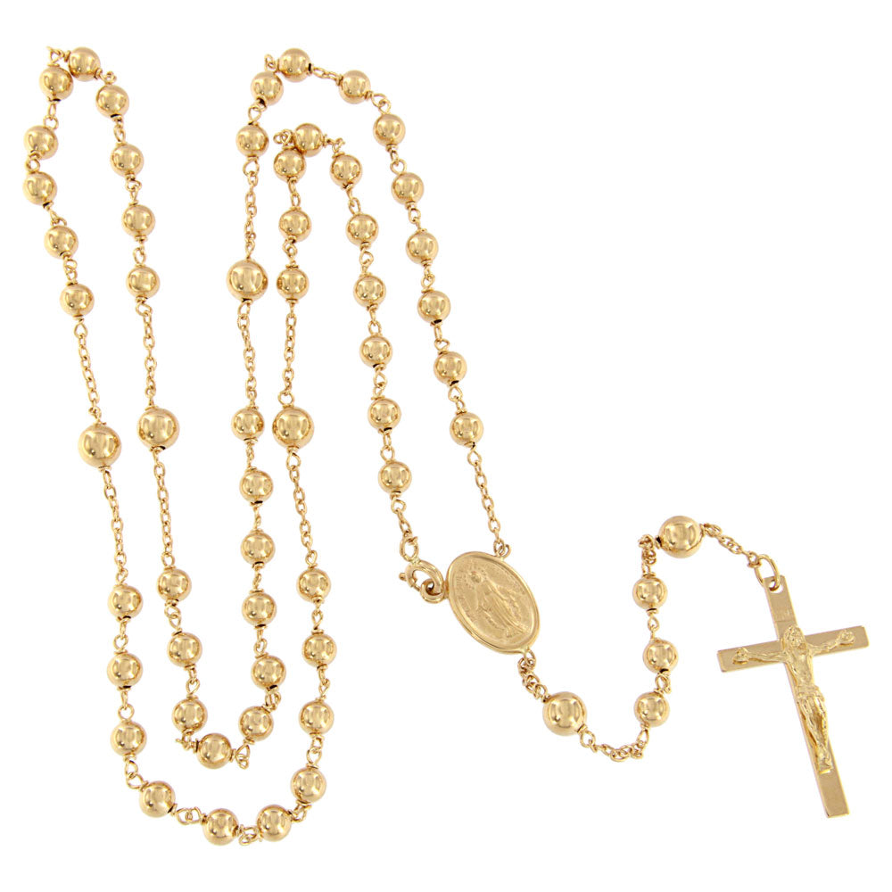 18ct gold Rosary necklace