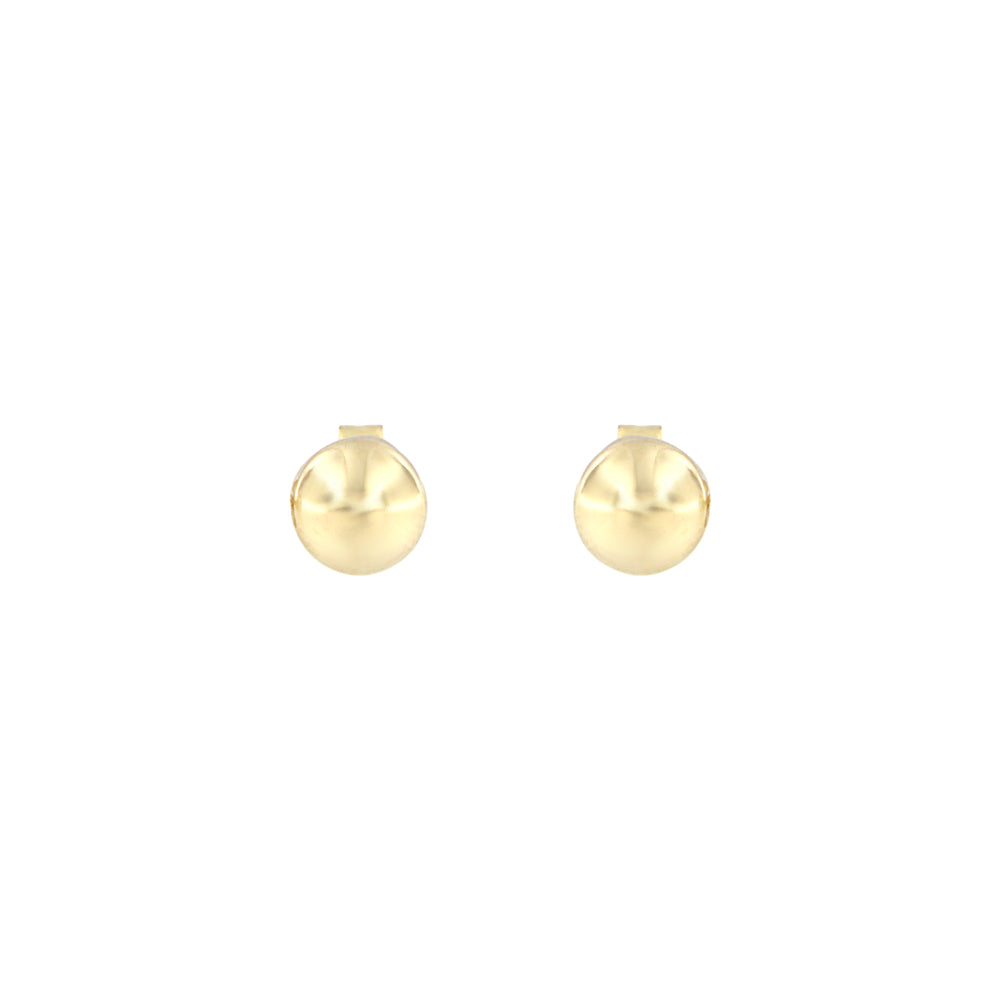 18ct gold Ball stud earrings