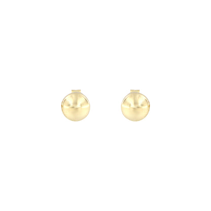 18ct gold Ball stud earrings