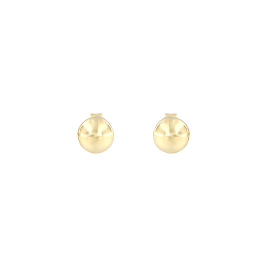 18ct gold Ball stud earrings