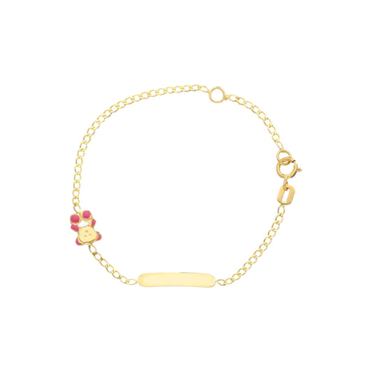 14ct gold Baby Bear Bracelet