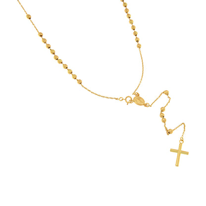 18ct gold Rosary necklace