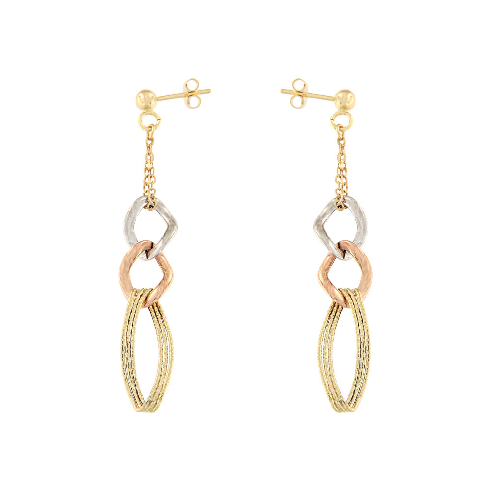 18ct gold Drop earrings