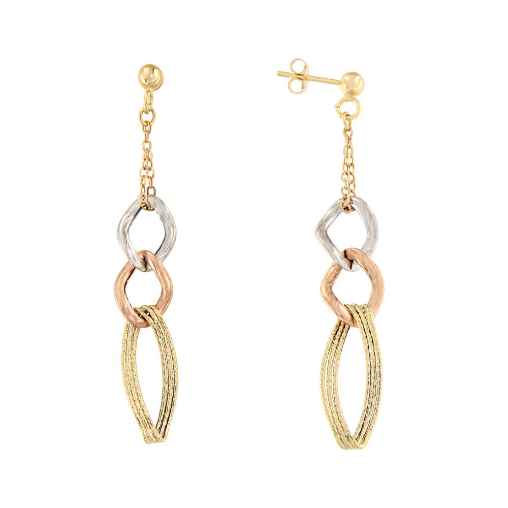 18ct gold Drop earrings