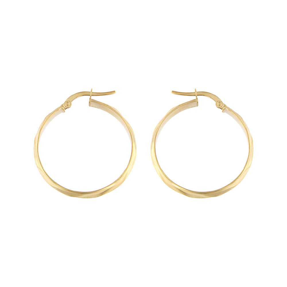 18ct gold Hoop earrings