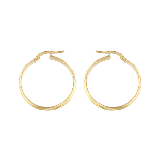 18ct gold Hoop earrings