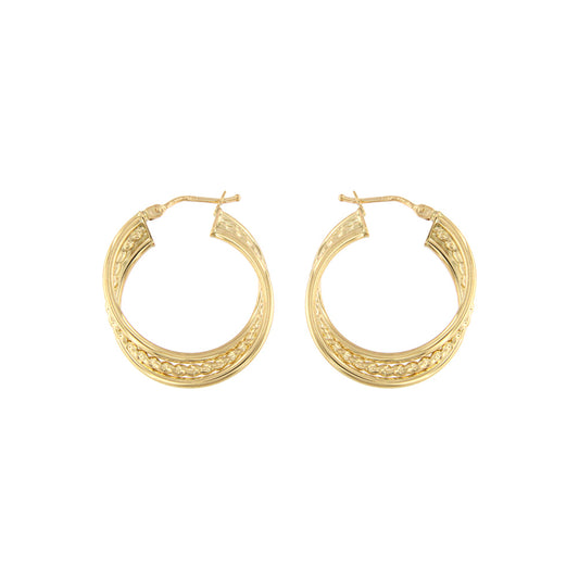 18ct gold Hoop earrings