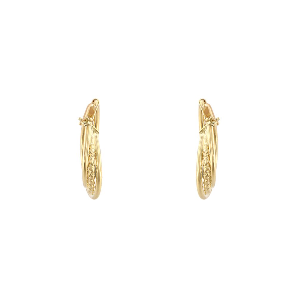 18ct gold Hoop earrings