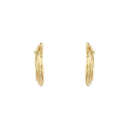 18ct gold Hoop earrings