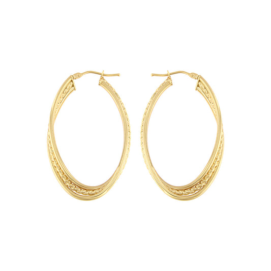 18ct gold Hoop earrings