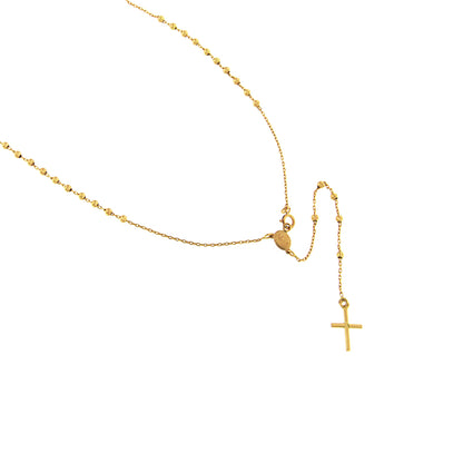 18ct gold Rosary necklace