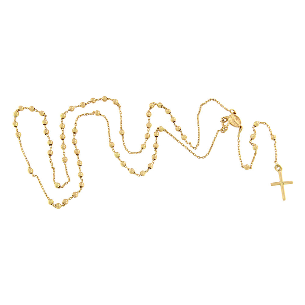 18ct gold Rosary necklace