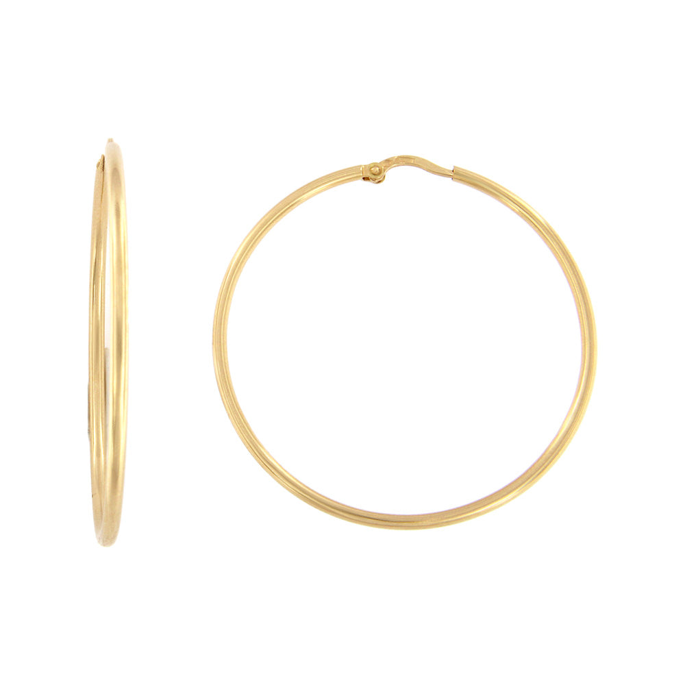 18ct gold Hoop earrings