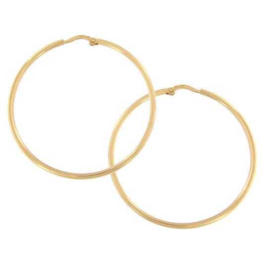 18ct gold Hoop earrings