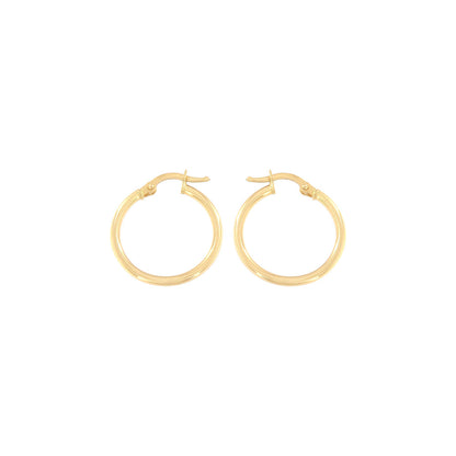 18ct gold Hoop earrings