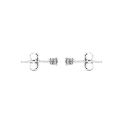 18ct gold Light point earrings