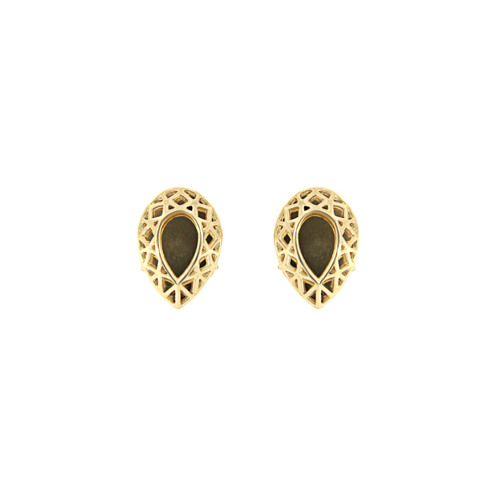 18ct gold Drops stud earrings