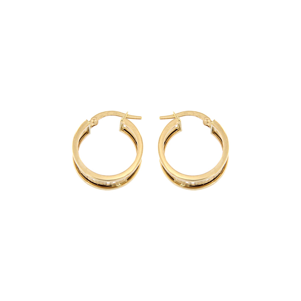 18ct gold Hoop earrings