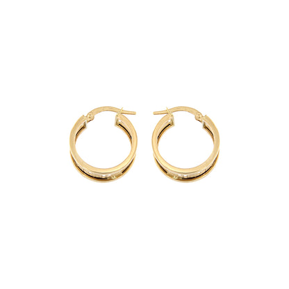 18ct gold Hoop earrings