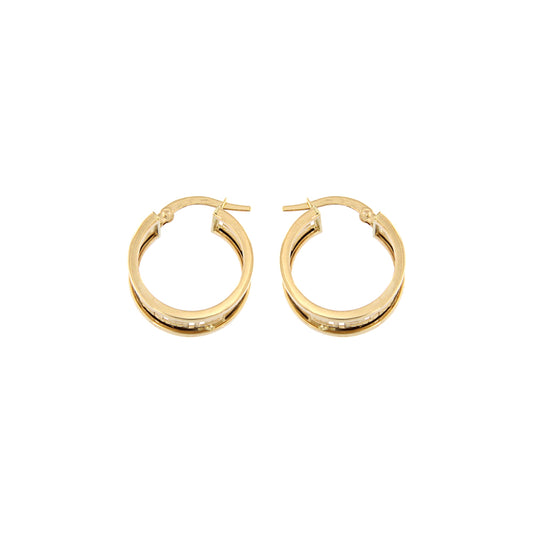 18ct gold Hoop earrings