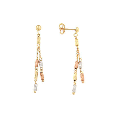 18ct gold Drop earrings