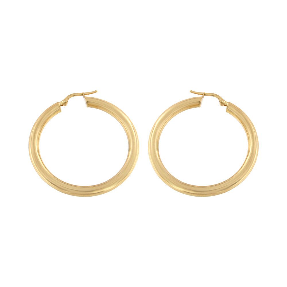 18ct gold Hoop earrings