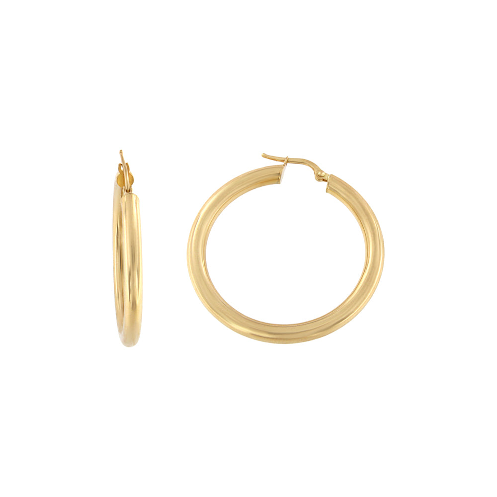 18ct gold Hoop earrings