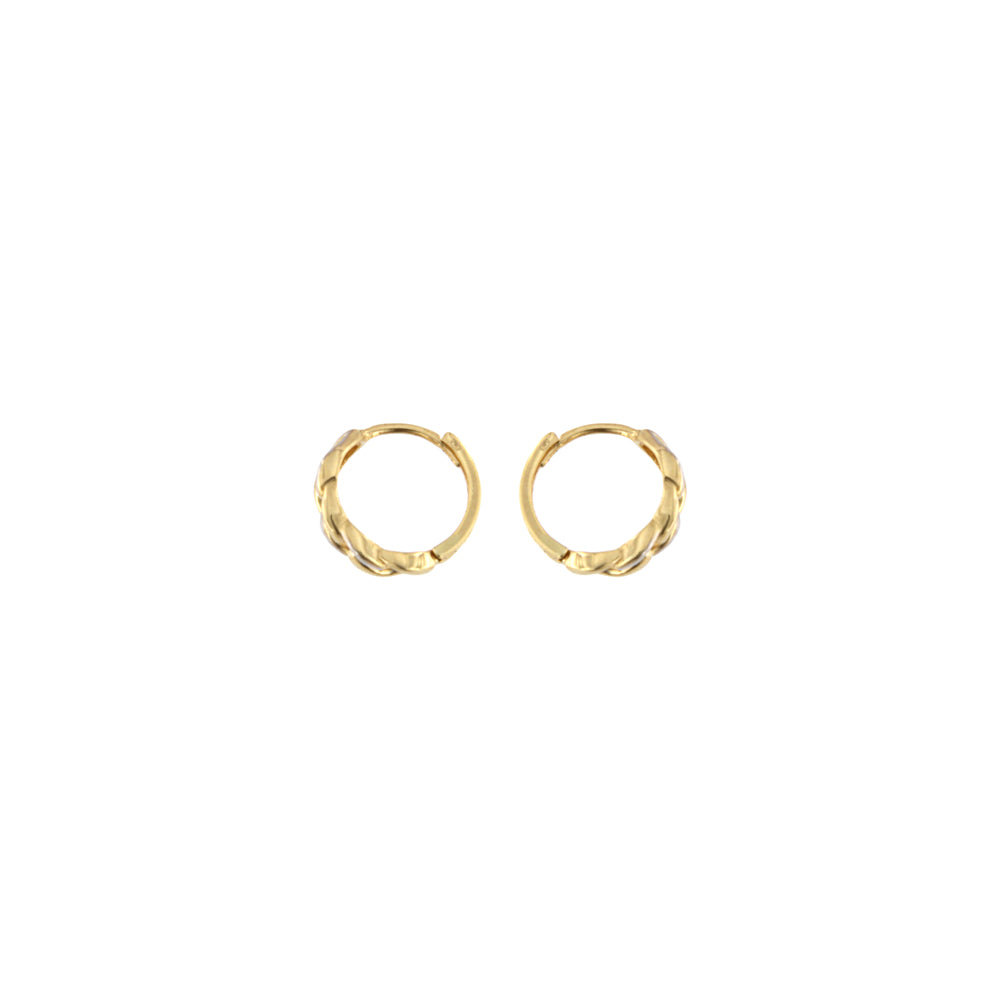 18ct gold Hoop earrings