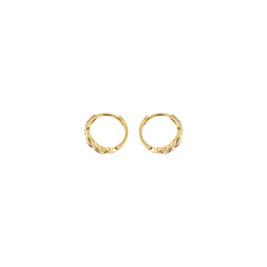 18ct gold Hoop earrings