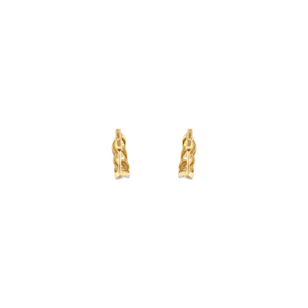 18ct gold Hoop earrings